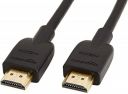 Amazon Basics High-Speed HDMI Cable, 6 Feet (2-Pack),Black...