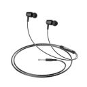 amazon basics in-Ear Wired Earphones with in-Line Mic, 10 mm Dual Drivers, Powerful Bass, Noise Isolation, 3.5 mm Audio Jack (Black, WE03)...