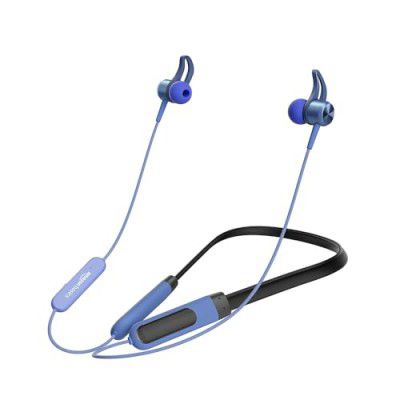 amazon basics in-Ear Wireless Neckband (Blue)