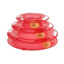amazon basics Interactive (3 Layers) Tower Track Roller Toy with Colorful Balls for Cats and Kittens...