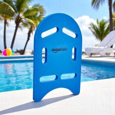 Amazon Basics Kickboard for Swimming - Blue/Multi