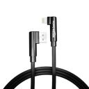 amazon basics L Shape 3A Fast Charging Cord, USB A to Lightning Cable...