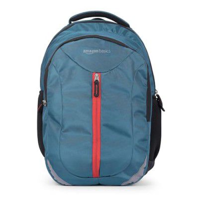 Amazon Basics Laptop Backpack | 15.6 inches | Water Resistant Polyester