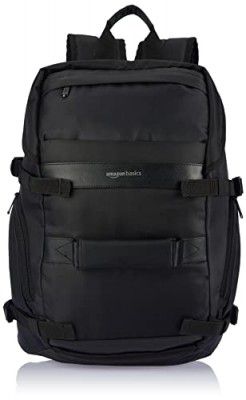 Amazon Basics - Laptop Backpack for 15.6-inch Laptop, Water-Resistant, Stylish Design