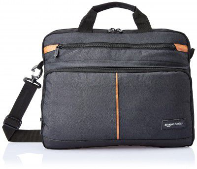 Amazon Basics- Laptop Messenger Bag for 13.3-Inch, 14-Inch, 15.6 -Inch Laptop Bag for Men and Women