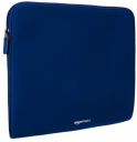 Amazon Basics Laptop Sleeve Case Cover Pouch for 13-Inch, 13.3-Inch Laptop for Men & Women | Slim Profile Neoprene, Soft Puffy Fabric Lining, 360° Protection, Smooth & Premium Zipper (Blue)...