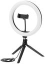Amazon Basics LED Ring Light (10-inch) with Mini Stand, Hot Shoe Adapter and 3 Temperature Modes...