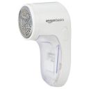 Amazon Basics Lint Remover for Clothes (Cordless) | Electric Fabric Lint Shaver for Sweaters, Curtains, Blankets | 3 Blade Design (White)...