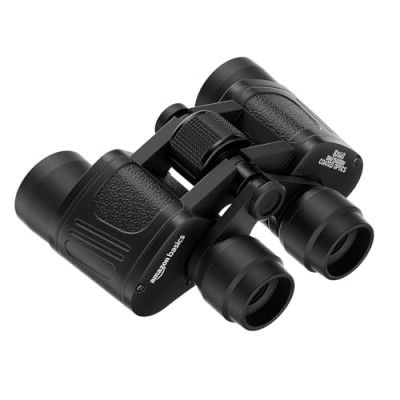 Amazon Basics Long Distance Binoculars | HD Vision | Zoom 8x40 | Clear Viewing for Bird Watching, Trekking, Sports (Black)