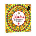 amazon basics Mandala Coloring Book for Adults | Relaxation and Creativity | Tear-Out Sheets Included (Dahlia)...