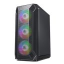 Amazon Basics Mid Tower Gaming Cabinet with USB 3.0/2.0 | RGB Light...
