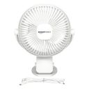 Amazon Basics Mini Fan with Multi-Utility Clip | USB Charging | 9-Hour Battery Backup...