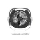 amazon basics Mini Rechargeable Portable Fan with LED Lighting | USB Charging...
