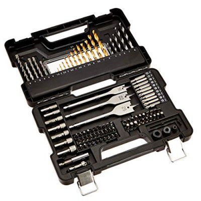 amazon basics Multi-Bits Set for Drill & Driver Accessory Kit, 100 Pieces