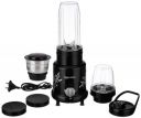 AMAZON BASICS NUTRI BLENDER WITH THREE JARS AND LIDS, STAINLESS-STEEL BLADES, ANTI-SKID (500 W, 21000 RPM, 600 ML BLENDING JAR, 300 ML GRINDING JAR AND 400 ML CHUTNEY JAR)...