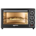 Amazon Basics Oven Toaster & Grill | Motorised Rotisserie & Convection Heating | 5 Heating Modes | Heat Efficient E-Glass | 1500W | Black & Grey | 30L...