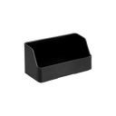 amazon basics Plastic Organizer - Name Card Holder, Black...