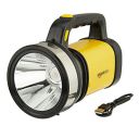 Amazon Basics Plastic Rover Rechargeable Beemer Torch, Yellow, Pack of 1...