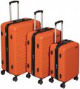 Amazon Basics Polycarbonate Hard 76 cms Suitcase (N989_Orange)...