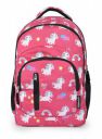 amazon basics Polyester 4 Compartment Backpack(Unicorn Print)...