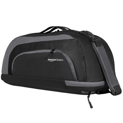 Amazon Basics Polyester Gym Duffle Bag with Shoe Compartment | 31L