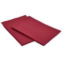 amazon basics Polyester Microfiber 50 TC Pillow cover - (76cm X 50cm) Large, Burgundy, 2 Pieces, 50 TC...