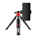 amazon basics Portable & Flexible Mini Tripod with Mobile Holder & 360 Degree Ball Head | for Smart Phones, Compact Cameras, Gopro,Black...