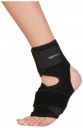 Amazon Basics Premium Ankle Support, Neoprene Material, Black, Free-size...