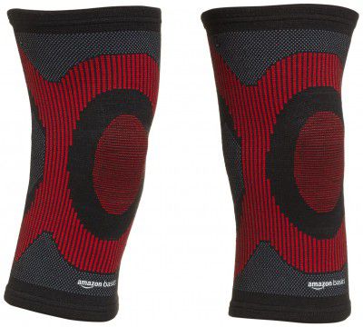 Amazon Basics - Premium Knee Cap Support | Medium Size | Quick Sweat-Dry Material 