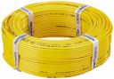 Amazon Basics PVC-Insulated, Single-Core, Multistrand Copper Wire (0.75 sq. mm, 90m, Yellow)...