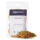 Amazon Basics Rubber Bands | Enhanced Stretchability and Durability | (3 inch, Pack of 50 gm) (Multicolour)...
