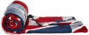 amazon basics Single Sized Plush Blanket | (180 GSM) | (Red)...