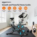 Amazon Basics Spin Exercise Bike for Home & Gym | 120KG Load Capacity...