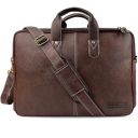 Amazon Basics Synthetic Leather Office Laptop Bag | for Men (Tan)...