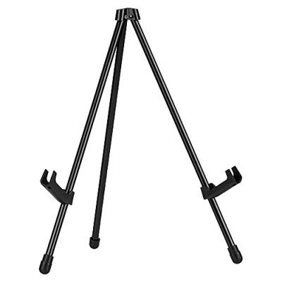 amazon basics Tabletop Instant Easel - Tripod, Supports 2.2 kg