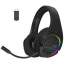 amazon basics Tri-Mode Wireless RGB Gaming Headphones (Black)...