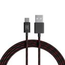 amazon basics Type A to Micro USB Braided Cable | 3A/18W Fast Charging and 480 Mbps Data Transfer Speed | 1.2m...