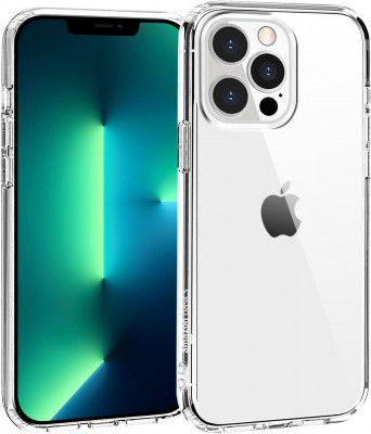 amazon basics Ultra Hybrid Clear Case for iPhone 13 Pro | Camera and Drop Protection