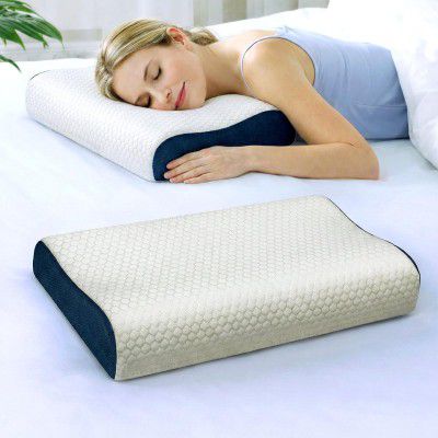 Amazon Basics Ultra Responsive Contour Memory Foam Orthopedic Pillow - for Cervical Pain Relief