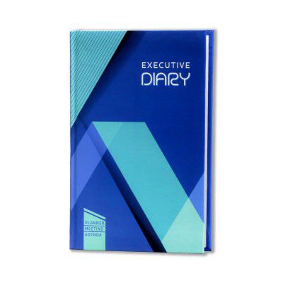 amazon basics Undated Diary (Blue)
