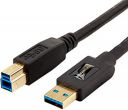 Amazon Basics USB 3.0 A-Male to B-Male Cable For Personal Computer - 9 Feet (2.7 Meters) (Black)...