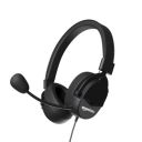 Amazon Basics USB Gaming Wired On-Ear Headphones with Detachable Mic, with Blue LED, Windows Software, Simulated 7.1 Surround Sound, 2.4 Meter Braided Cable Flexible Padded Ear Cushions(Black - Gray)...
