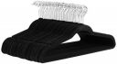 Amazon Basics Velvet Suit Hangers - Black (Set of 50)(Plastic)...