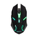 Amazon Basics Wired Gaming Mouse | Elevate Your Gaming Experience with 5 Buttons, Customizable 3600 DPI, Rainbow LED Light, DPI Switch | Surface-Friendly Design (Black)...