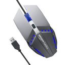 amazon basics Wired Gaming Mouse with RGB LED, DPI Up to 2400...