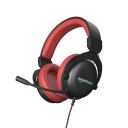 Amazon Basics Wired Over The Ear Gaming Headphones with Mic | RGB | 7.1 Channel Surround Audio | Remote Control (Black - Red)...