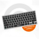 amazon basics Wireless Bluetooth Keyboard | Easy Switch for Up to 3 Devices (Black and Grey)...
