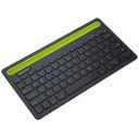 Amazon Basics Wireless Bluetooth Multi-Device Keyboard for Windows, Apple iOS Android or Chrome (Black)...