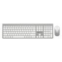 Amazon Basics Wireless Rechargeable Dual Connectivity Keyboard and Mouse Set...