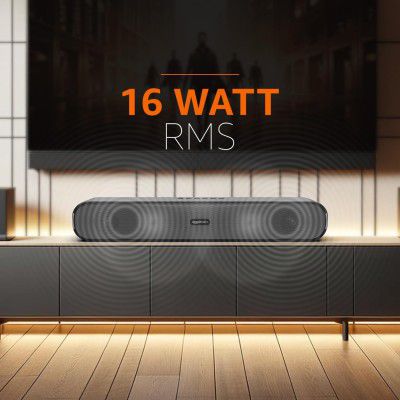 amazon basics X12 16W Bluetooth Soundbar with 1200 mAh Battery